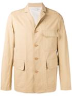 Stella Mccartney Pocket Front Jacket, Men's, Size: 52, Nude/neutrals, Cotton