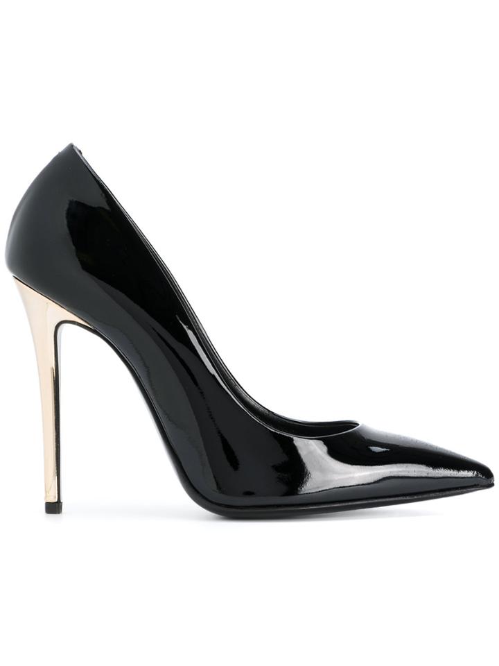 Ermanno Scervino Metal Heel Pumps - Black