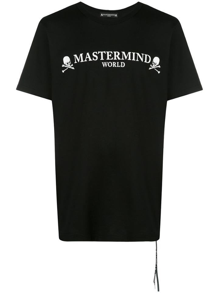 Mastermind World Branded Short-sleeve T-shirt - Black