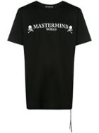 Mastermind World Branded Short-sleeve T-shirt - Black
