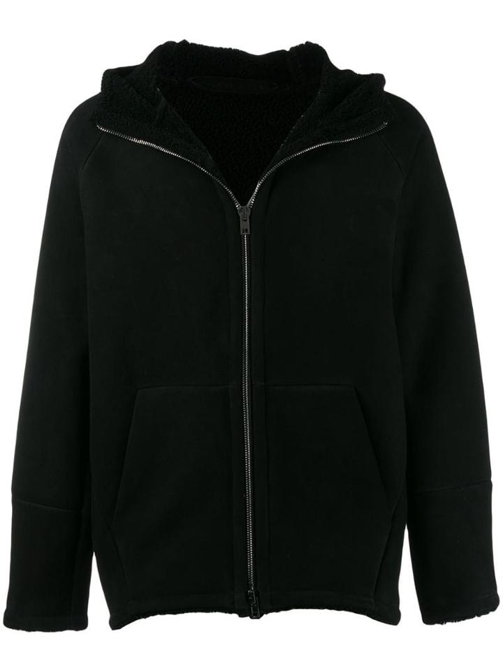 Salvatore Santoro Hooded Short Jacket - Black