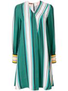 Paul Smith Striped Shift Dress - Green