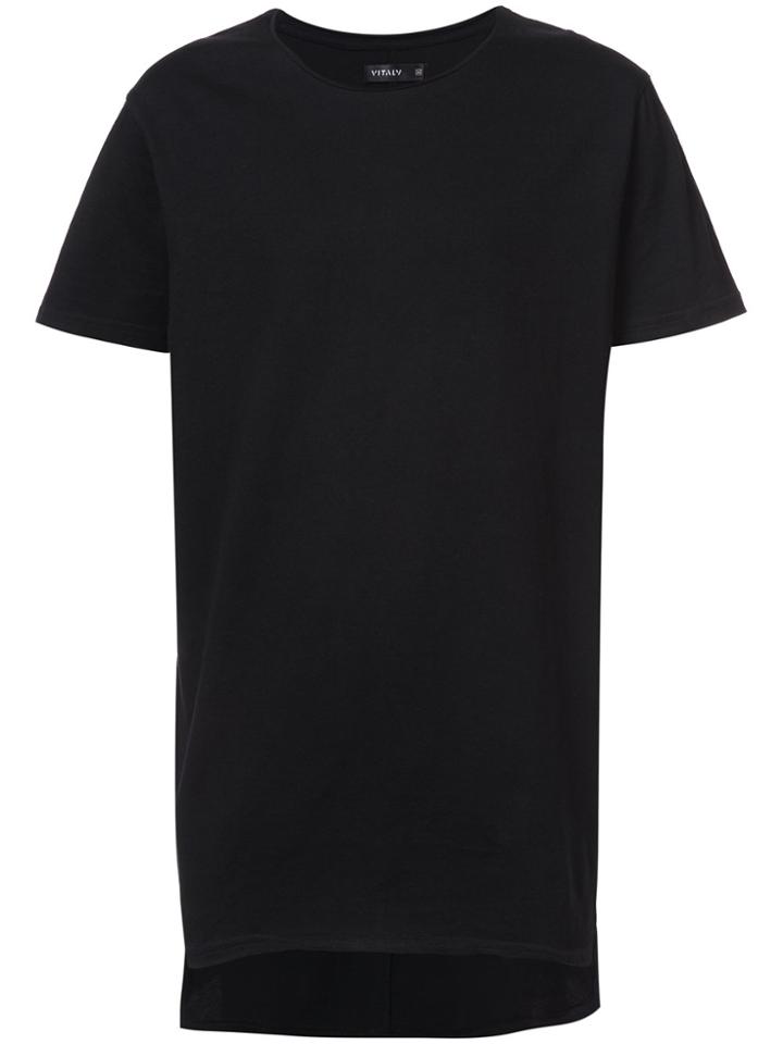 Vitaly Fishtail T-shirt - Black