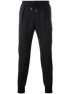 Paul Smith Drawstring Track Pants, Men's, Size: 34, Blue, Spandex/elastane/wool/cupro