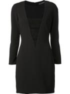 Haney 'daphne' Dress, Women's, Size: 4, Black, Silk/spandex/elastane