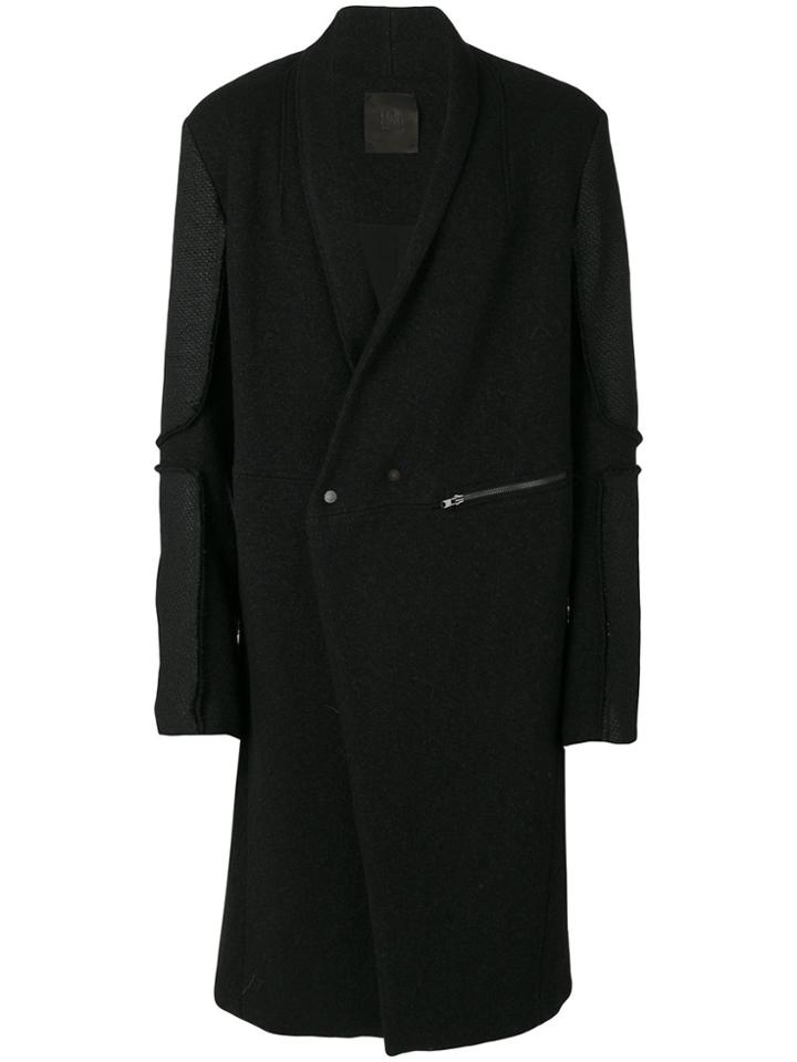 Lost & Found Ria Dunn Graphic Coat - Black