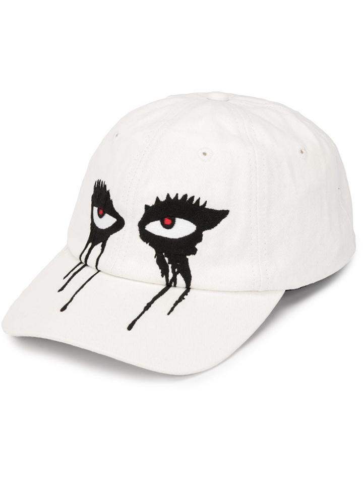 Haculla Moody Eyes Cap - White