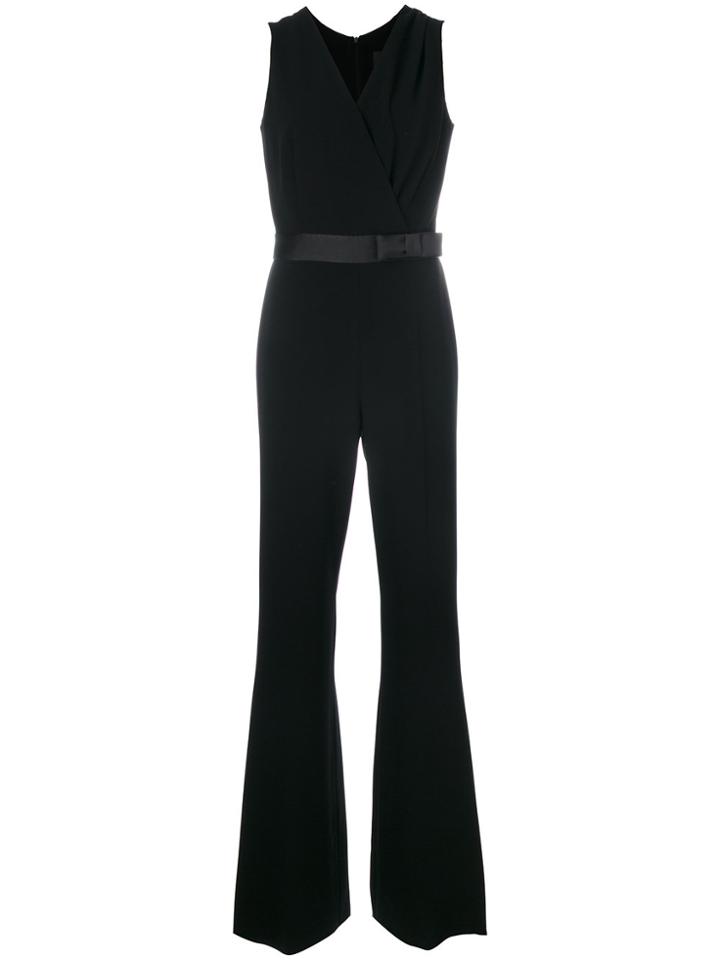 Max Mara Bow Belt Jumpsuit - Black