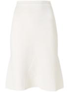 Salvatore Ferragamo - Knitted Skirt - Women - Polyamide/polyester/polyurethane/viscose - Xs, Nude/neutrals, Polyamide/polyester/polyurethane/viscose