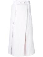 Christopher Esber Side Slit Skirt - Neutrals