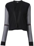 Musée Sheer Panelled Sleeve Jacket