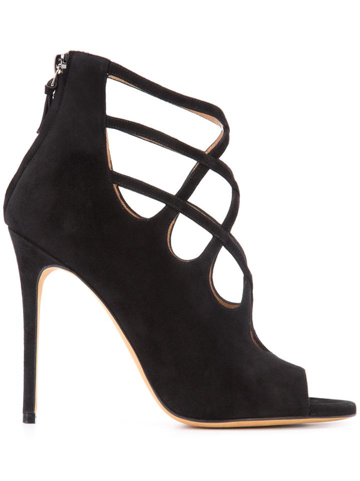 Alexa Wagner Cross-strapped Sandals - Black