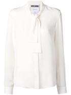 Moschino Bow Collar Shirt - White