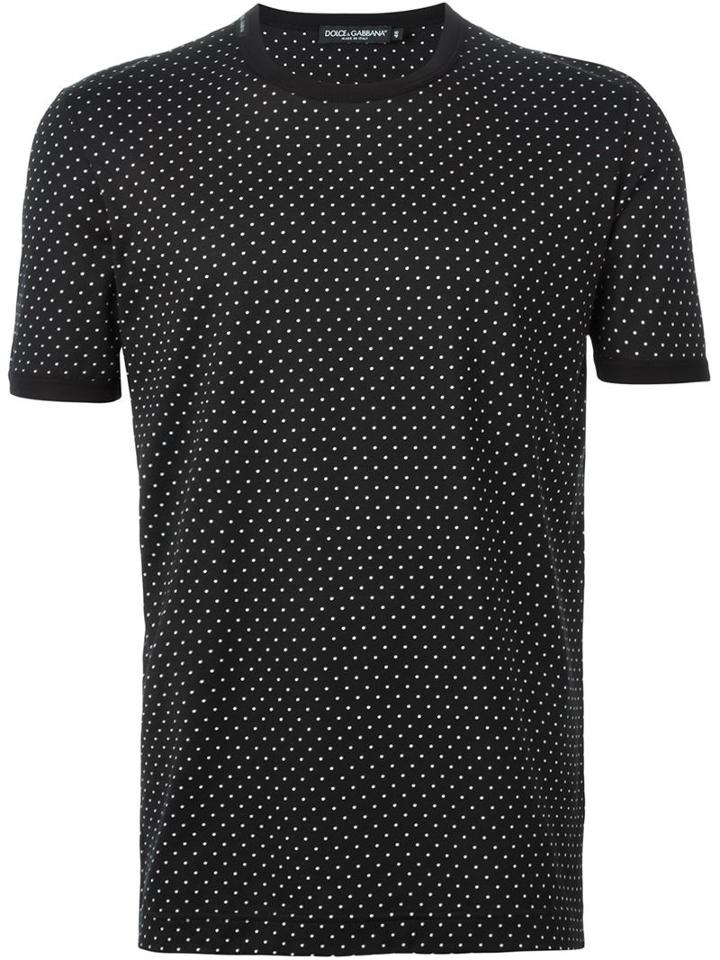 Dolce & Gabbana Pindot Print T-shirt