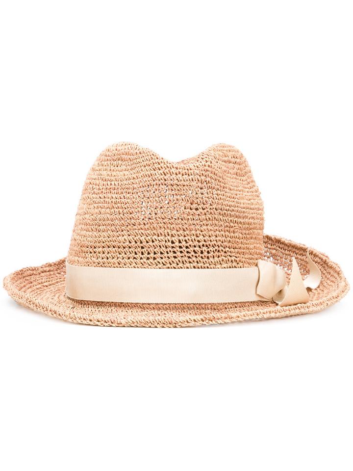 Ca4la Sensitive Hat, Women's, Nude/neutrals, Raffia/viscose