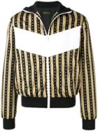 Versace Striped Track Jacket - Black