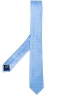 Fashion Clinic Timeless Woven Polka Dot Tie - Blue