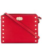 Studded Tote - Women - Leather - One Size, Red, Leather, Michael Michael Kors