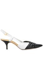 Emilio Pucci Two-tone Slingback Pumps - Black