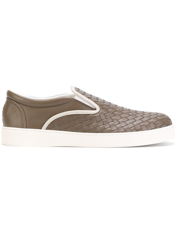 Bottega Veneta Dodger Sneakers - Brown