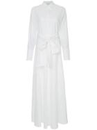 Layeur Jean Maxi Dress - White