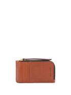 Isabel Marant Zip Detail Wallet - Brown