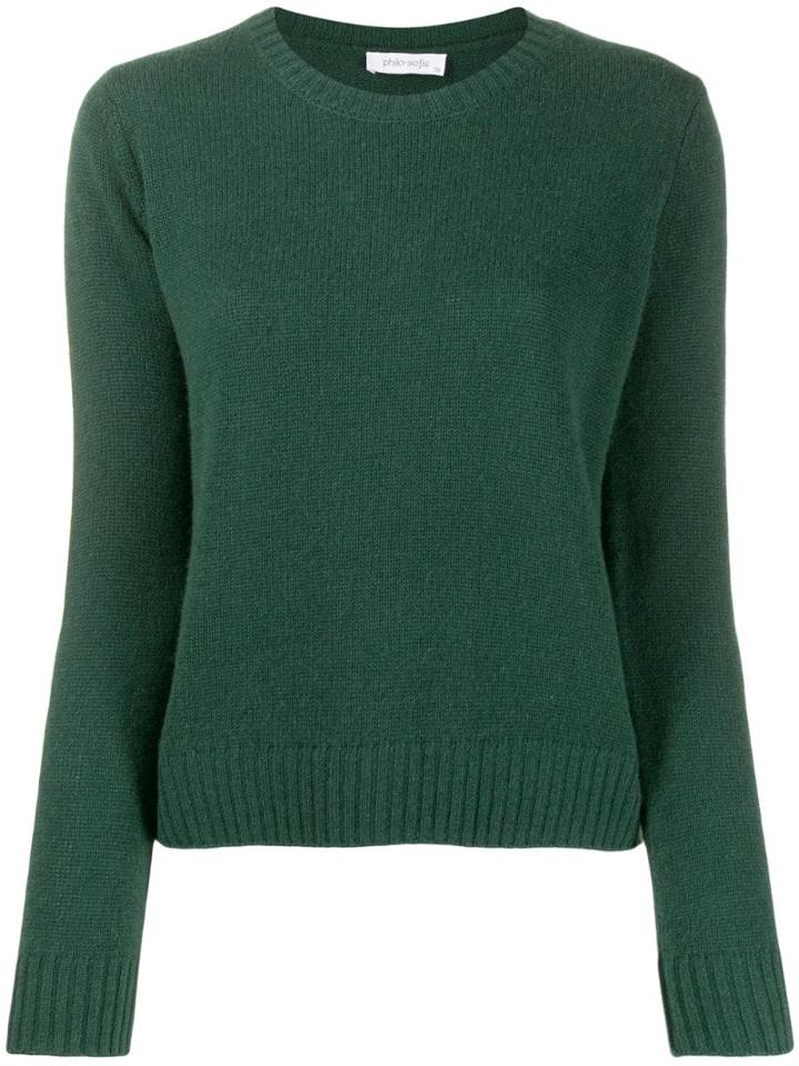 Philo-sofie Round Neck Jumper - Green