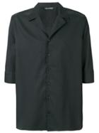 Neil Barrett Boxy-fit Cuban Shirt - Black