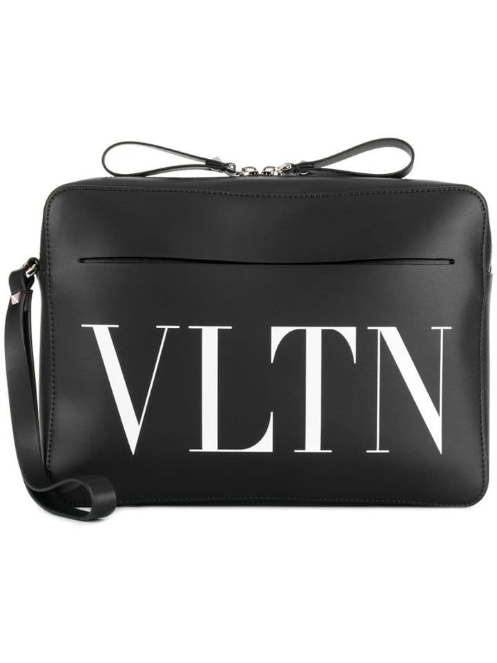 Valentino Valentino Garavani Vltn Clutch Bag - Black