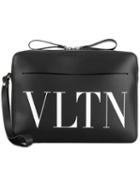 Valentino Valentino Garavani Vltn Clutch Bag - Black