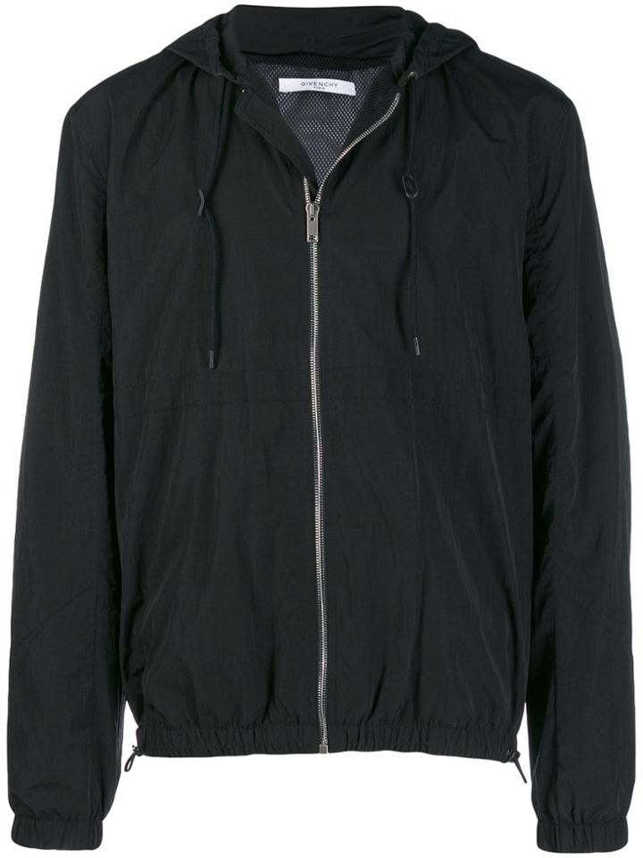 Givenchy Rear Logo Bomber Jacket - Black