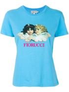 Fiorucci Angle Print T-shirt - Blue