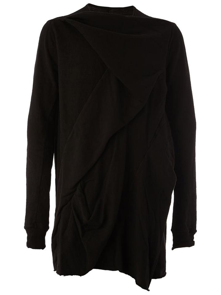 Rick Owens Drkshdw Oversized Wrap Sweatshirt