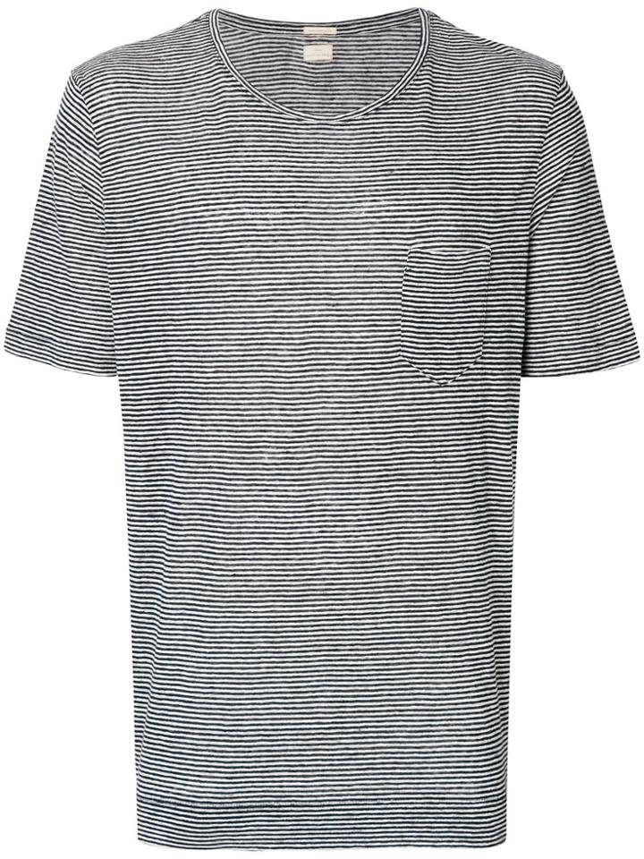 Massimo Alba Striped T-shirt - Blue