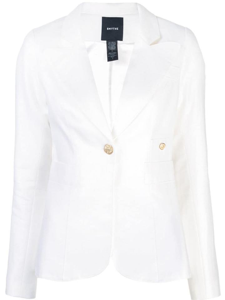Smythe Slim Fit Suit Jacket - White