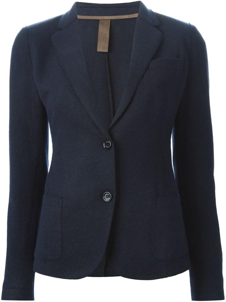 Eleventy Elbow Patch Blazer