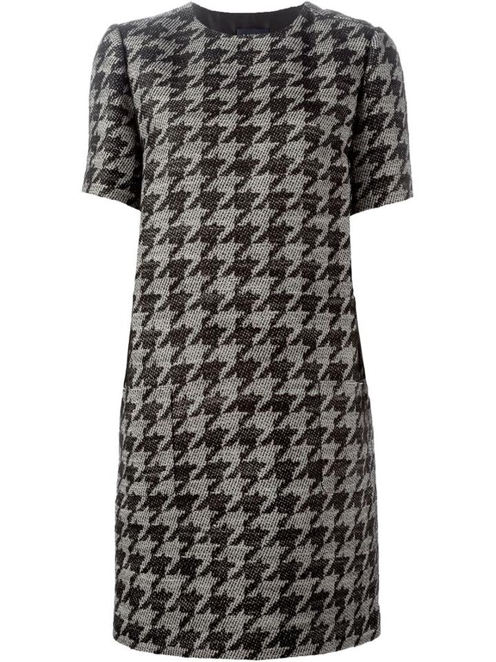 Lanvin Houndstooth Print Dress