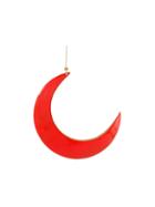 Stella Mccartney Moon Shape Earring, Women's, Red