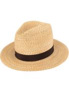 Dsquared2 Woven Straw Hat - Nude & Neutrals