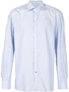 Isaia Cutaway Collar Shirt, Men's, Size: 16 1/2, White, Cotton