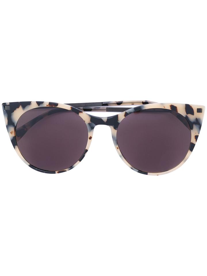 Mykita - Desna Sunglasses - Women - Acetate/steel - One Size, Nude/neutrals, Acetate/steel