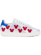 Moa Master Of Arts Mickey Mouse Embellished Sneakers - Grey