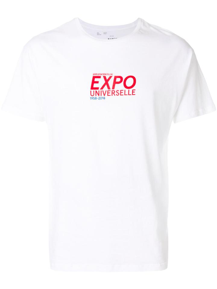 Bellerose Front Printed T-shirt - White