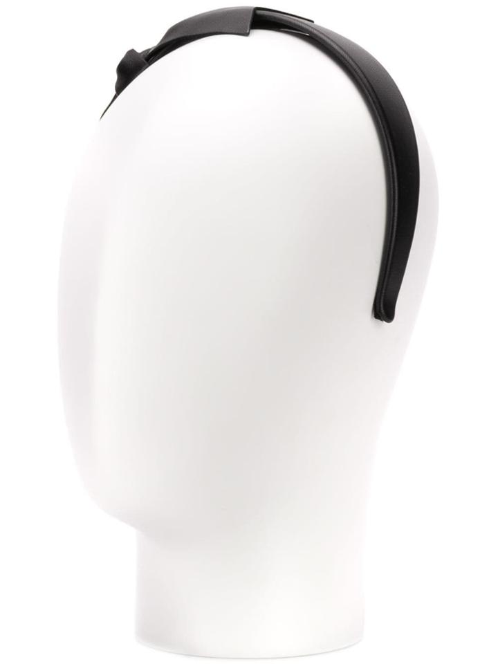 Red Valentino Bow Detail Headband - Black