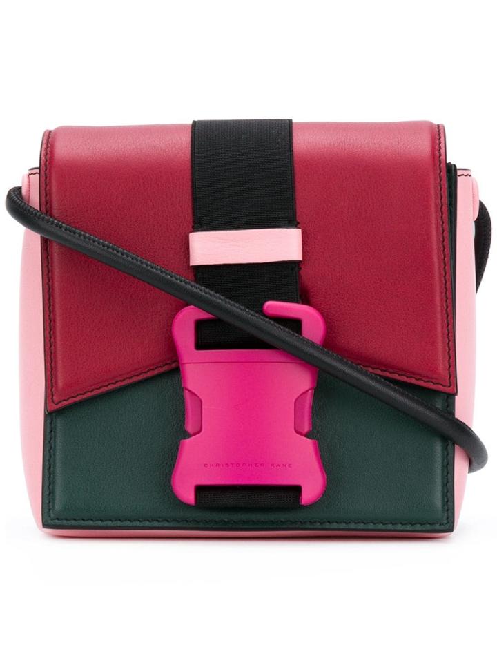 Christopher Kane Colour Block Bonnie Shoulder Bag - Multicolour