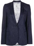 Ps By Paul Smith Classic Single-breasted Blazer - Blue