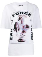 Mcq Alexander Mcqueen Earth Force Sound T-shirt - White
