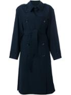 Lemaire Double Breasted Belted Coat