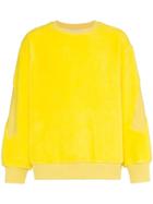 Facetasm Fleece Wool Jumper - Yellow