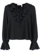 Pierre-louis Mascia Embroidered Shift Blouse - Multicolour